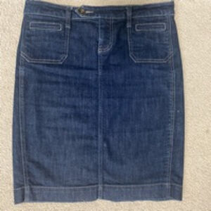 Women's Level 99 Denim Skirt, Size 28 for Dark Blue